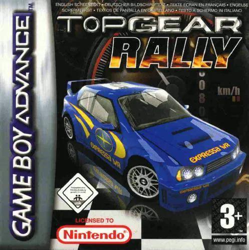 Game | Nintendo Game Boy Advance GBA | Top Gear Rally Physical Video Games Game Nintendo