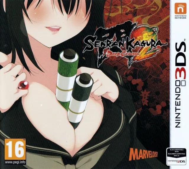 Game | Nintendo 3DS | Senran Kagura 2: Deep Crimson Physical Video Games Game Nintendo