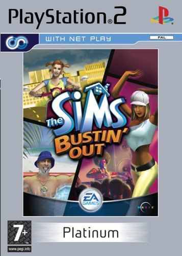 Game | Sony PlayStation PS2 | The Sims Bustin Out (Platinum)