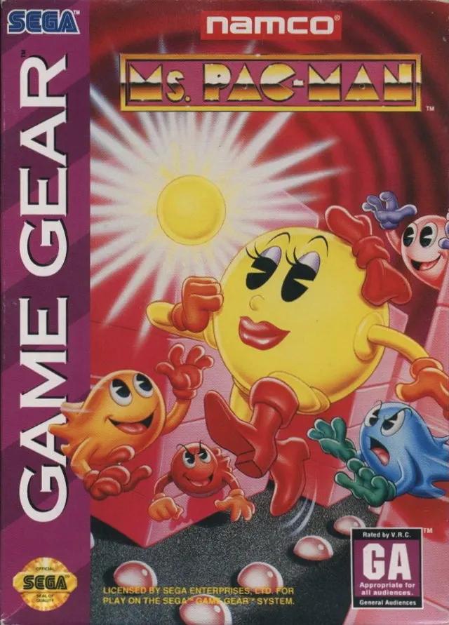 Game | Sega Game Gear | Ms Pac Man Physical Video Games Game Sega