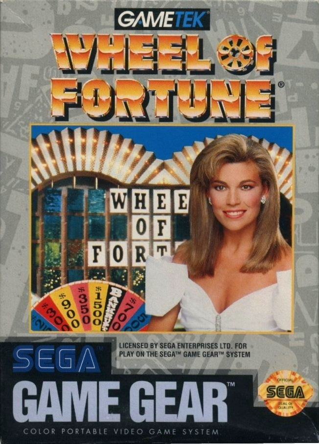 Game | Sega Game Gear | Wheel Of Fortune