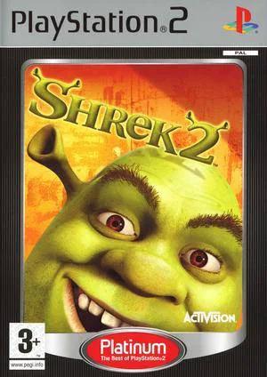 Game | Sony PlayStation PS2 | Shrek 2 (Platinum) Physical Video Games Game Sony