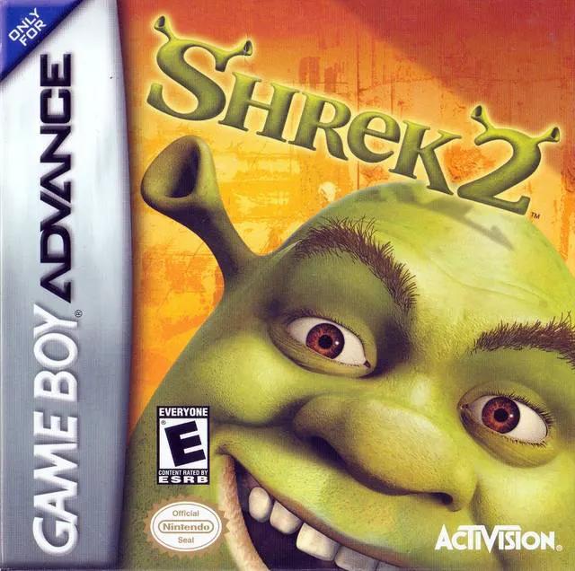 Game | Nintendo Game Boy Advance GBA | Shrek 2 USA Physical Video Games Game Nintendo