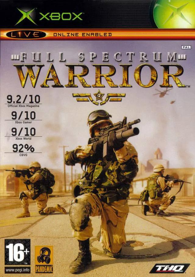 Game | Xbox | Full Spectrum Warrior Physical Video Games Game Microsoft