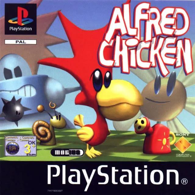 Game | Sony PlayStation PS1 | Alfred Chicken Physical Video Games Game Sony
