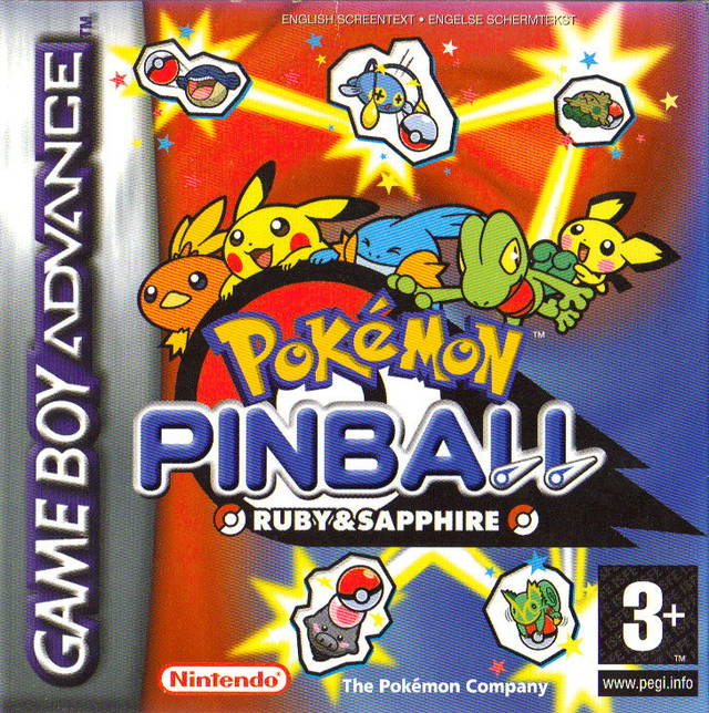 Game | Nintendo Game Boy Advance GBA | Pokemon Pinball: Ruby And Sapphire