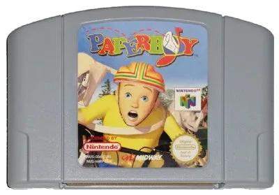 Game | Nintendo N64 | Paperboy Physical Video Games Game Nintendo