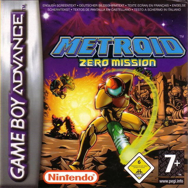 Game | Nintendo Game Boy Advance GBA | Metroid: Zero Mission