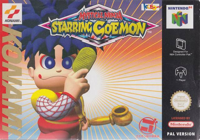 Game Nintendo N64 Mystical Ninja Starring Goemon