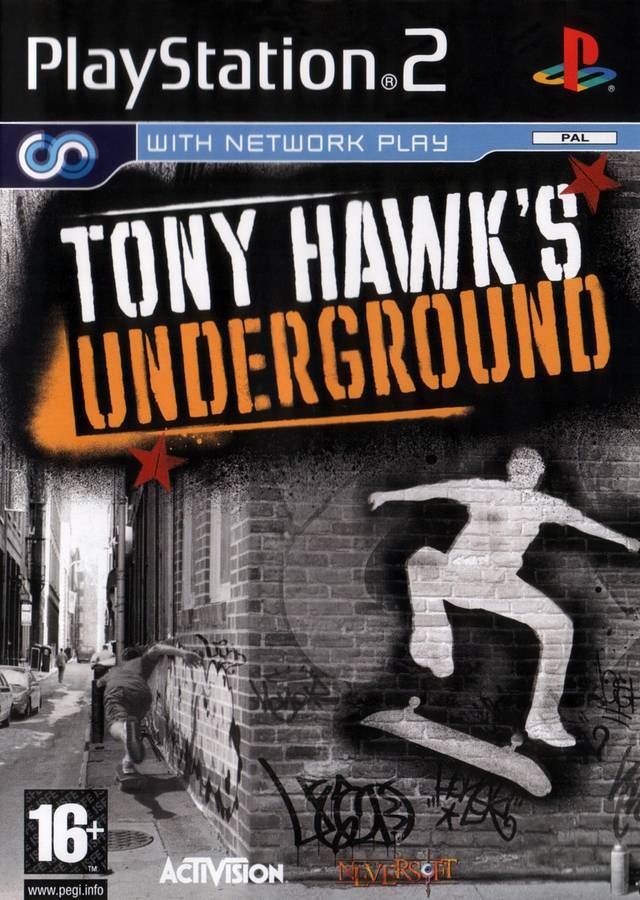 Game | Sony PlayStation PS2 | Tony Hawk's Underground