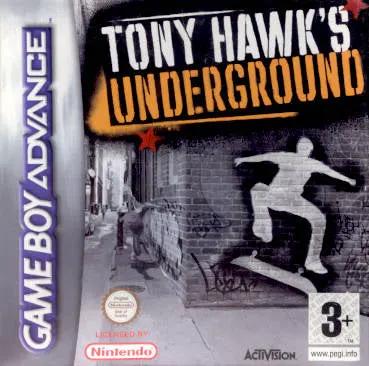 Game | Nintendo Game Boy Advance GBA | Tony Hawk Underground Physical Video Games Game Nintendo