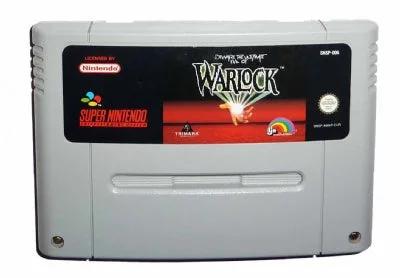 Game | Super Nintendo SNES | Warlock Physical Video Games Game Nintendo