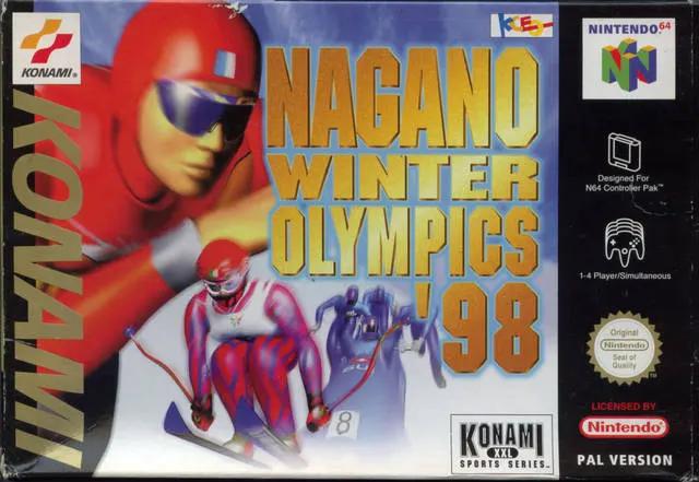 Game | Nintendo N64 | Nagano Winter Olympics 98 Physical Video Games Game Nintendo