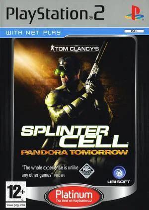 Game | Sony PlayStation PS2 | Splinter Cell Pandora Tomorrow (Platinum) Physical Video Games Game Sony