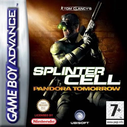 Game | Nintendo Game Boy Advance GBA | Splinter Cell: Pandora Tomorrow Physical Video Games Game Nintendo