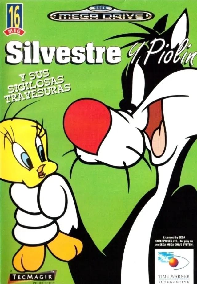 Game | Sega Mega Drive | Sylvester And Tweety In Cagey Capers Physical Video Games Game Sega