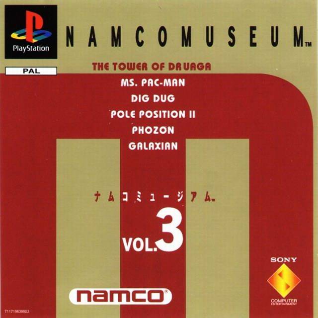 Game | Sony PlayStation PS1 | Namco Museum Volume 3