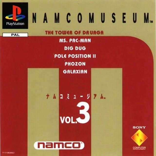 Game | Sony PlayStation PS1 | Namco Museum Volume 3 Physical Video Games Game Sony