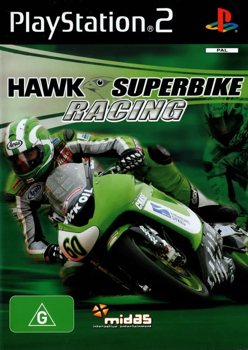 Game | Sony PlayStation PS2 | Hawk Kawasaki Racing Physical Video Games Game Sony