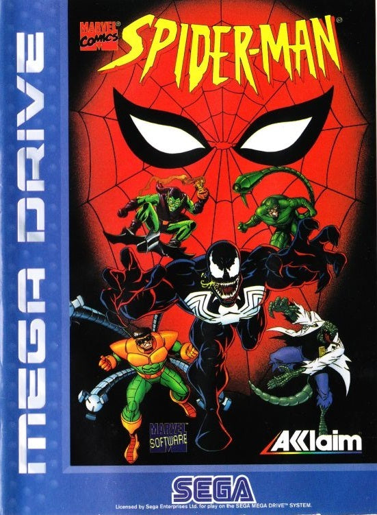 Game | Sega Mega Drive | Spiderman