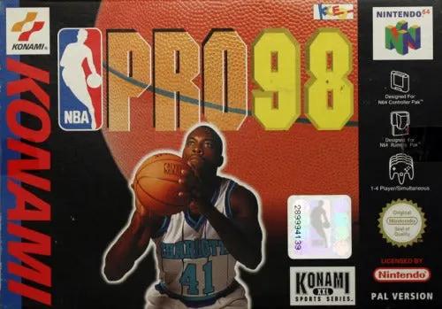 Game | Nintendo N64 | NBA Pro 98 Physical Video Games Game Nintendo