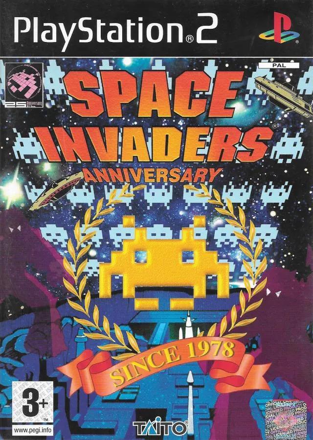 Game | Sony PlayStation PS2 | Space Invaders Anniversary Physical Video Games Game Sony