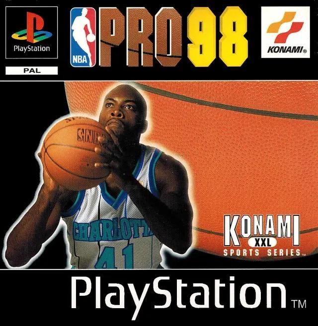 Game | Sony PlayStation PS1 | NBA Pro 98 Physical Video Games Game Sony