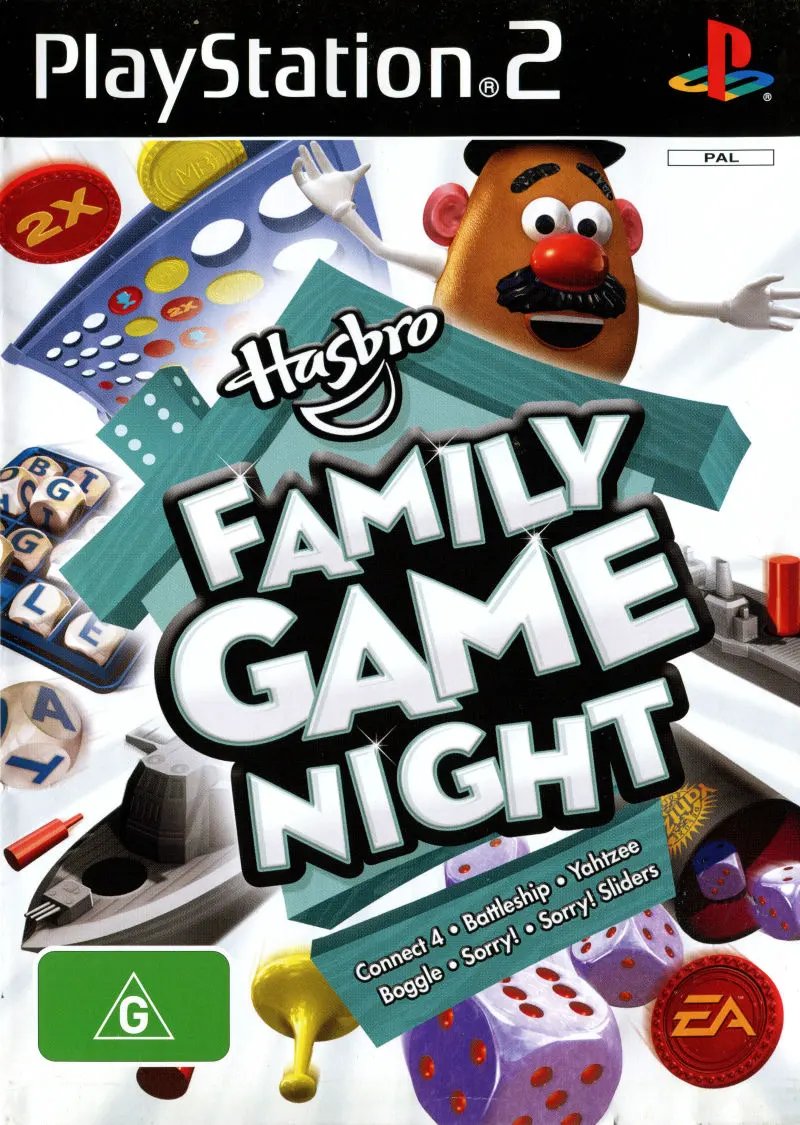 Game | Sony PlayStation PS2 | PS2 Hasbro Family Game Night Physical Video Games Game Sony