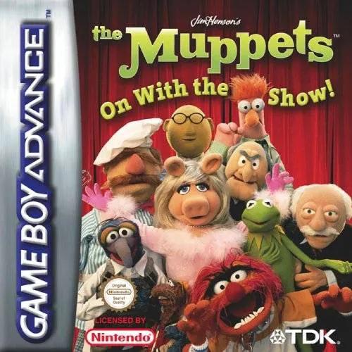 Game | Nintendo Game Boy Advance GBA | The Muppets: On With The Show Physical Video Games Game Nintendo