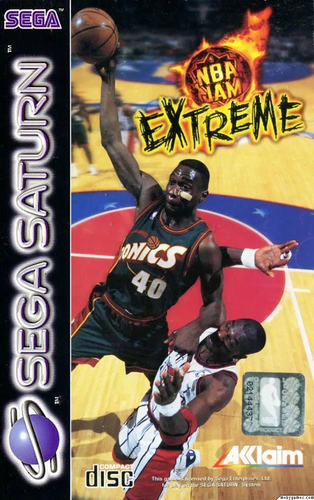 Game | Sega Saturn | NBA Jam Extreme Physical Video Games Game Sega