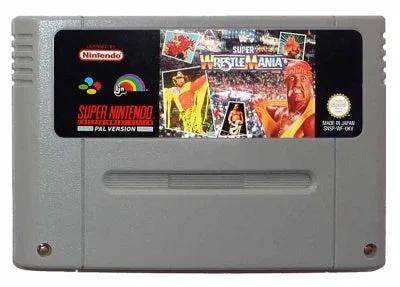 Game | Super Nintendo SNES | WWF Super Wrestlemania Physical Video Games Game Nintendo