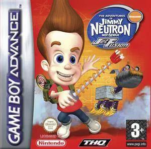 Game | Nintendo Game Boy Advance GBA | Jimmy Neutron Boy Genius: Jet Fusion Physical Video Games Game Nintendo