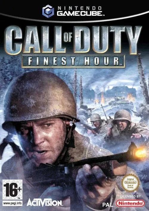 Game | Nintendo GameCube | Call Of Duty Finest Hour Physical Video Games Game Nintendo