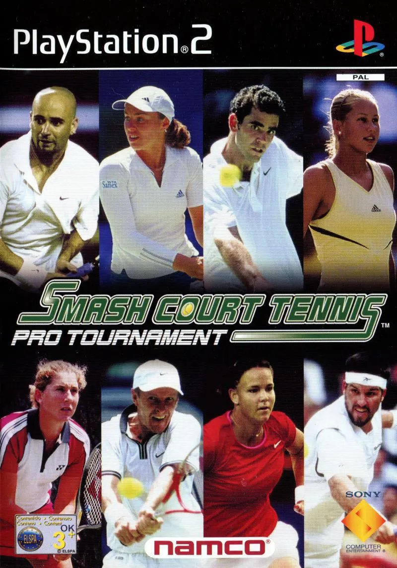 Game | Sony PlayStation PS2 |Smash Court Tennis Pro Tournament Physical Video Games Game Sony