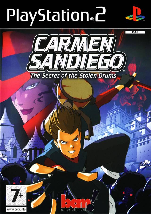 Game | Sony PlayStation PS2 | Carmen Sandiego The Secret Of The Stolen Drums