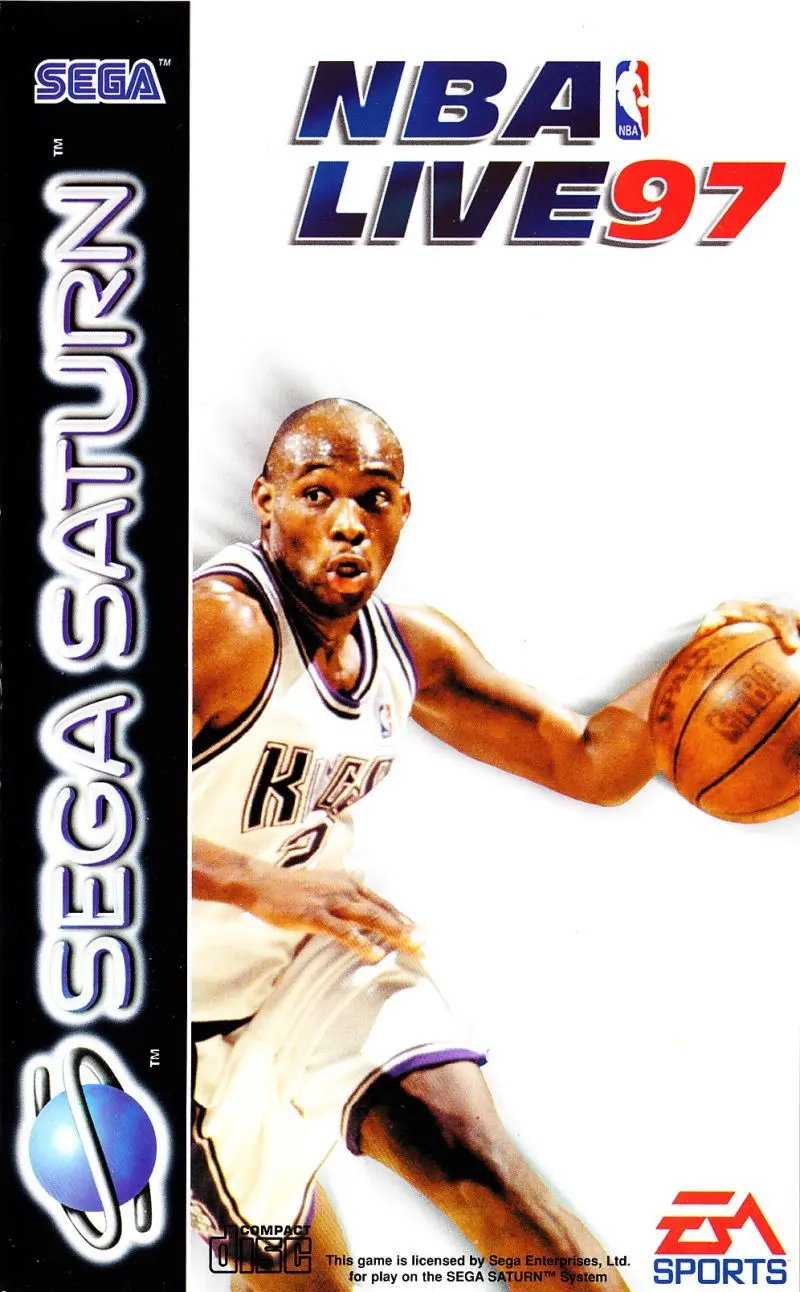 Game | Sega Saturn | NBA Live '97 Physical Video Games Game Sega