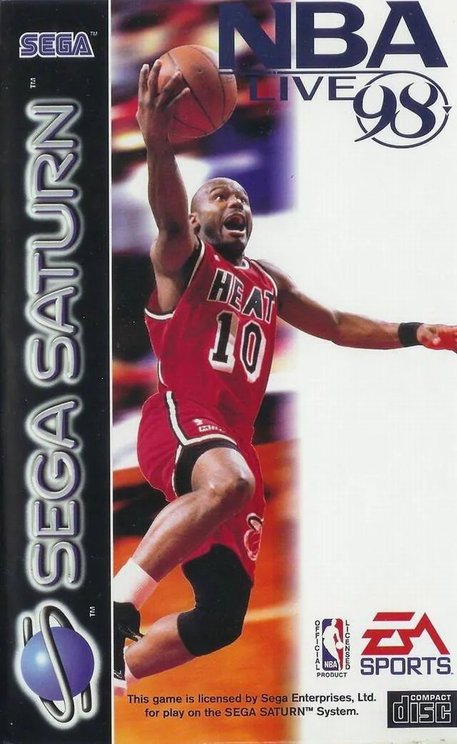 Game | Sega Saturn | NBA Live '98 Physical Video Games Game Sega