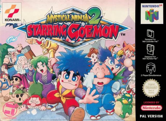 Game | Nintendo N64 | Mystical Ninja 2 Starring Goemon Physical Video Games Game Nintendo
