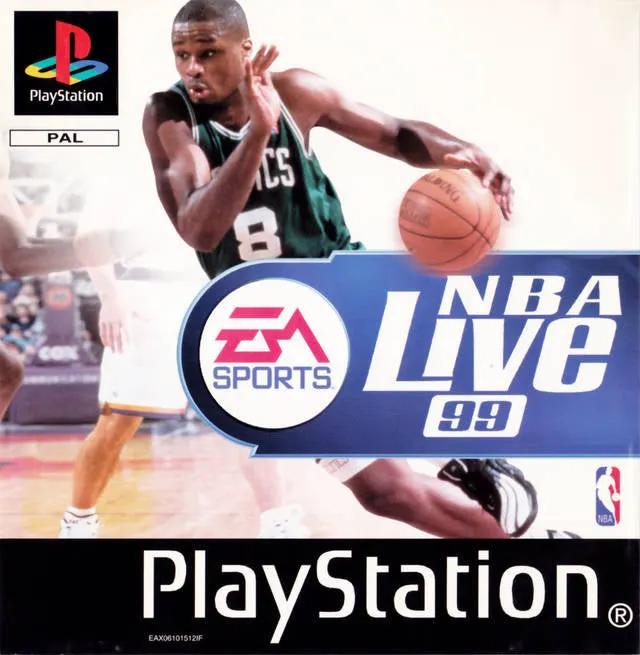 Game | Sony PlayStation PS1 | NBA Live 99 Physical Video Games Game Sony