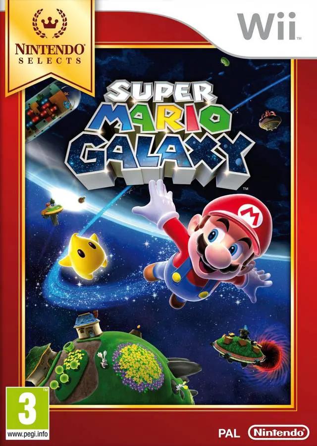 Game | Nintendo Wii | Super Mario Galaxy (Nintendo Selects) Physical Video Games Game Nintendo