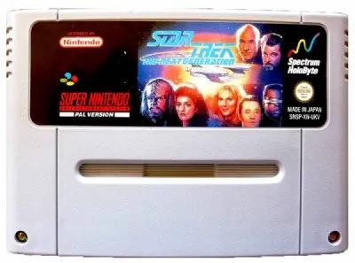 Game | Super Nintendo SNES | Star Trek The Next Generation Physical Video Games Game Nintendo