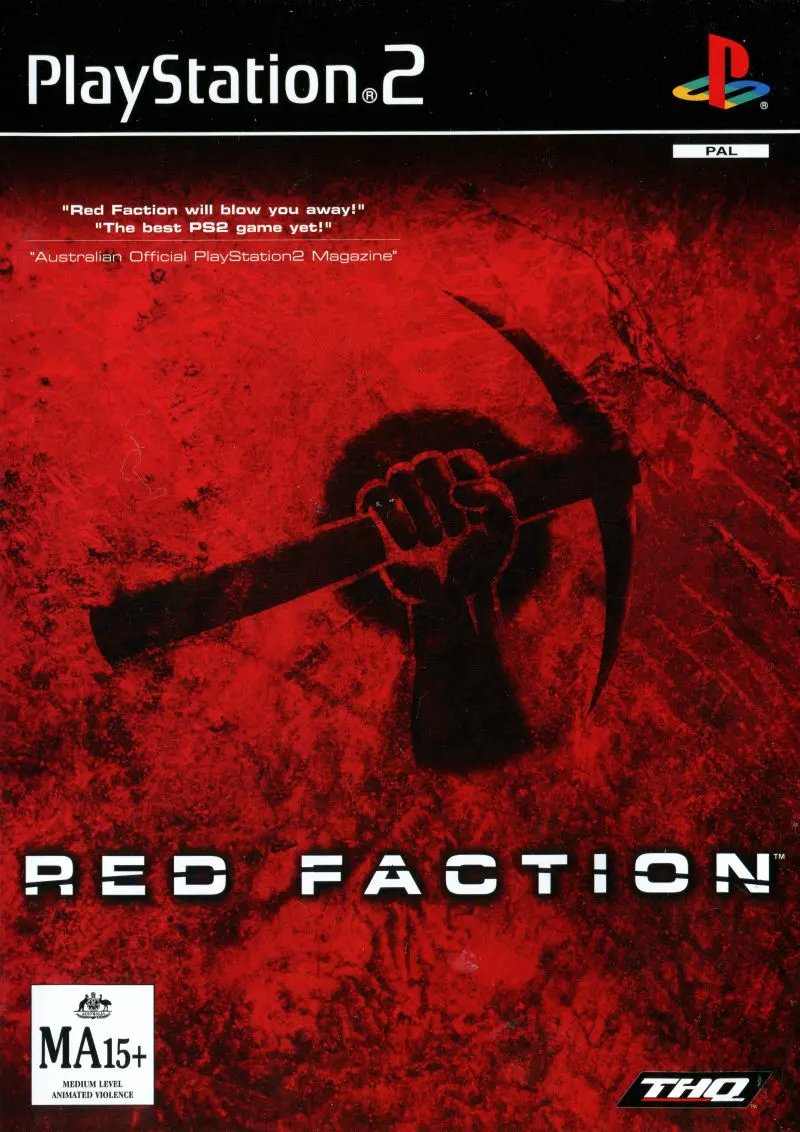 Game | Sony PlayStation PS2 | Red Faction Physical Video Games Game Sony