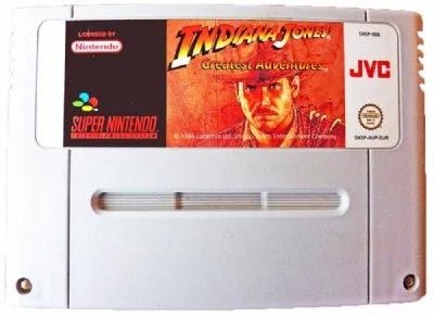 Game | Super Nintendo SNES | Indiana Jones' Greatest Adventures Physical Video Games Game Nintendo