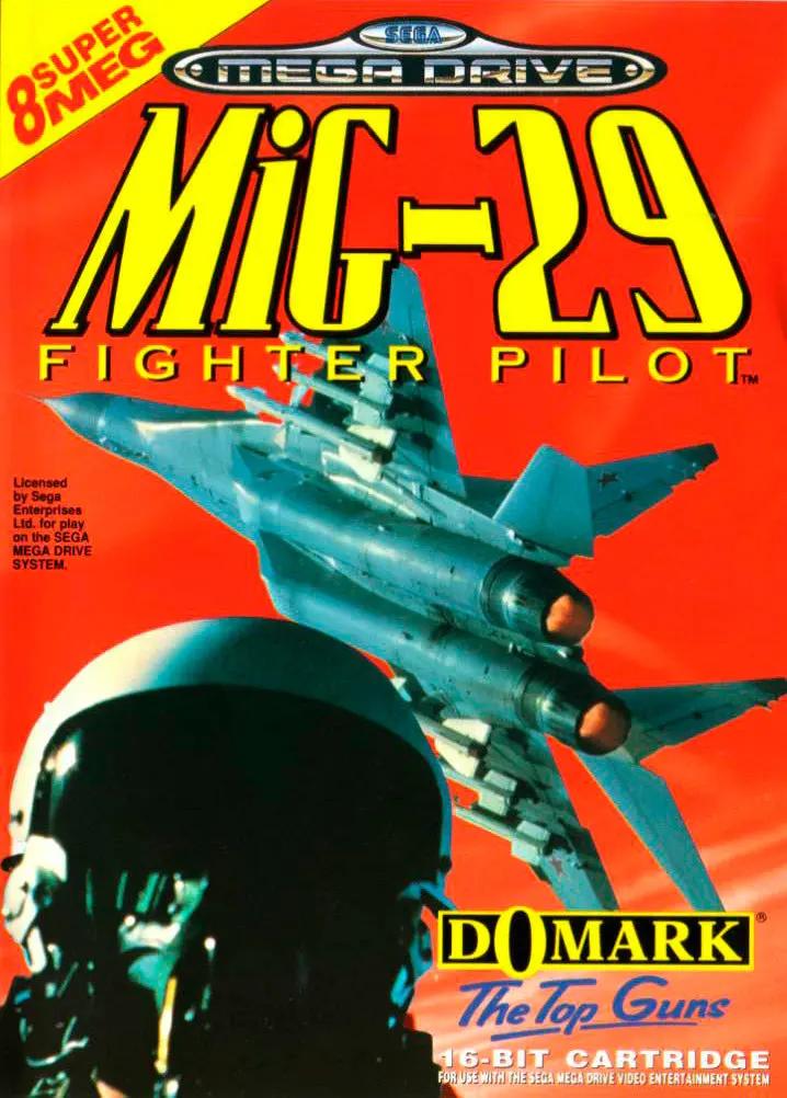 Game | Sega Mega Drive | MiG-29 Fighter Pilot Physical Video Games Game Sega