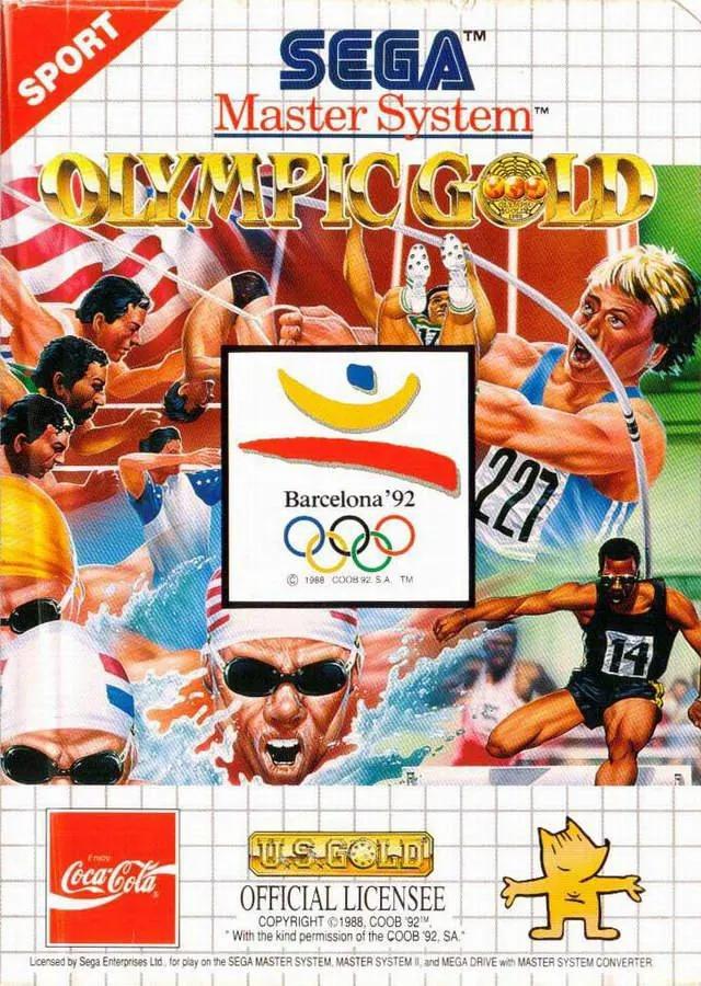 Game | Sega Master System | Olympic Gold Barcelona 92 Physical Video Games Game Sega