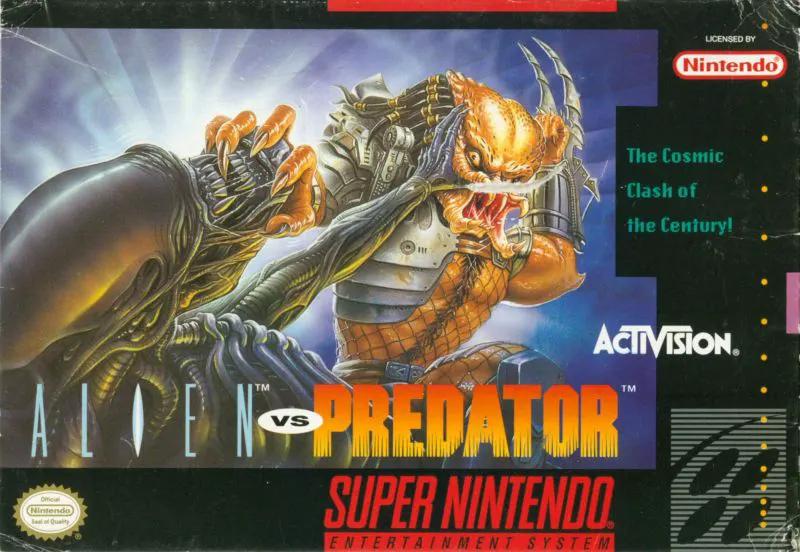 Game | Super Nintendo SNES | Alien Vs Predator Physical Video Games Game Nintendo