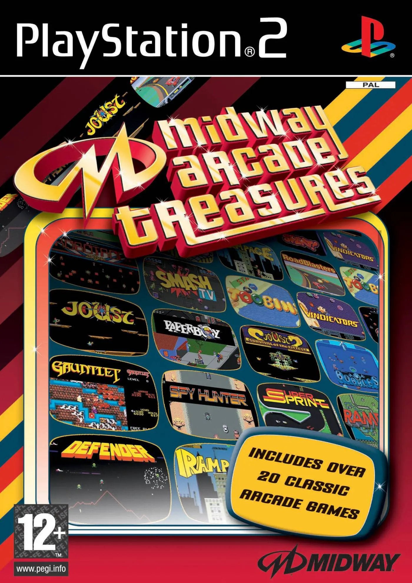 Game | Sony PlayStation PS2 | Midway Arcade Treasures 1 Physical Video Games Game Sony