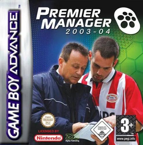 Game | Nintendo Game Boy Advance GBA | Premier Manager 2003-04 Physical Video Games Game Nintendo