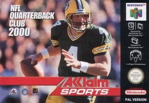 Game | Nintendo N64 | NFL Quarterback Club 2000 Physical Video Games Game Nintendo