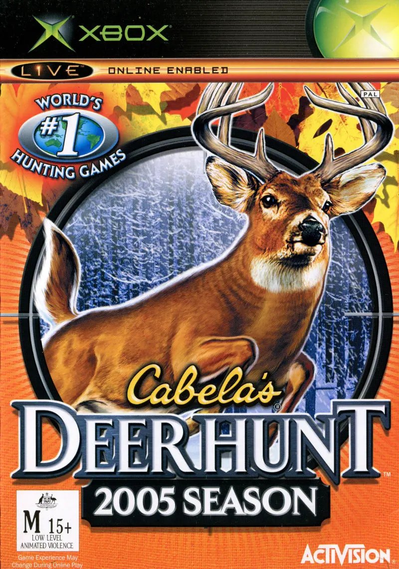 Game | Xbox | Cabela's Deer Hunt: 2005 Season Physical Video Games Game Microsoft